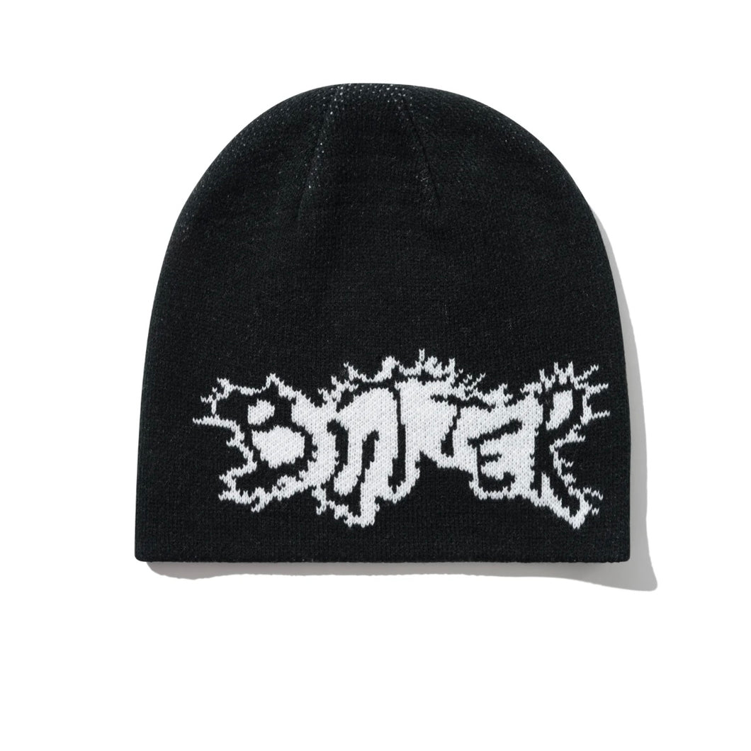Butter “Eruption “ Skully Beanie // Black