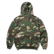 Load image into Gallery viewer, Butter Goods X Peanuts “Patches&quot; Zip Hoodie // Washed Camo

