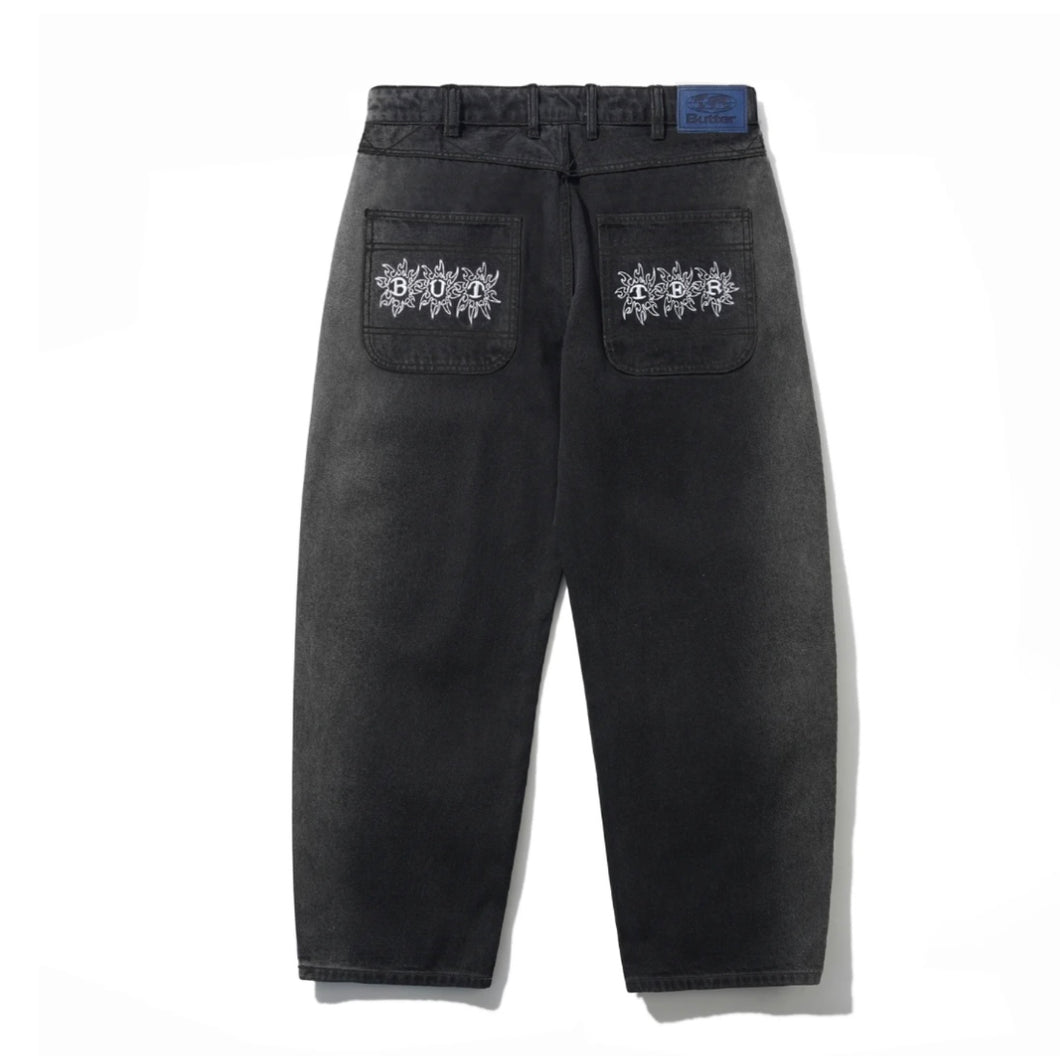 Butter Goods “ Bronco“ Pant // Washed Black