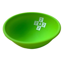 Load image into Gallery viewer, 242 &quot;Cross Logo&quot; Silicone Bowl // Multi
