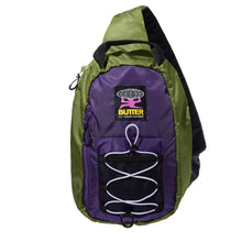 Load image into Gallery viewer, Butter Goods “Express“ Shoulder Bag // Grass / Purple
