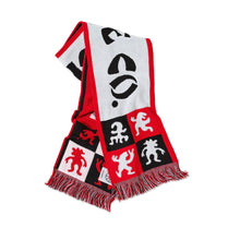 Load image into Gallery viewer, Polar Skate Co “Football“ Scarf // Red
