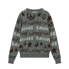 Load image into Gallery viewer, Rassvet &quot;Fairisle Knit&quot; Crewneck //Grey Green
