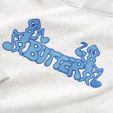 Load image into Gallery viewer, Butter Goods “Notes Embroidered“ Hoodie // Ash
