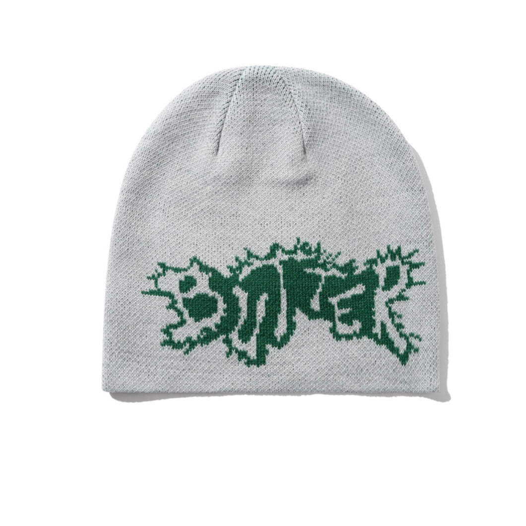 Butter “Eruption “ Skully Beanie // Grey