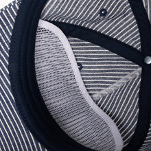 Load image into Gallery viewer, Dime "Striped" Worker Cap // Navy
