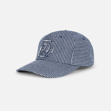 Load image into Gallery viewer, Dime "Striped" Worker Cap // Navy
