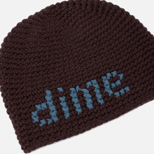 Load image into Gallery viewer, Dime "Crochet"  Skully Beanie // Brown
