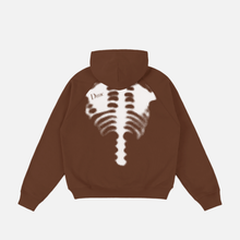 Load image into Gallery viewer, Dime "Spinal" Zip Hoodie // Americano
