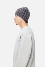 Load image into Gallery viewer, Dime "Super Plaid"  Skully Beanie // Charcoral
