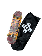 Load image into Gallery viewer, 242 &quot;Cross Logo&quot; Skate Bag // Black
