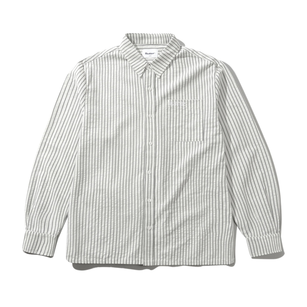 Butter Goods “Lines“ Shirt // White