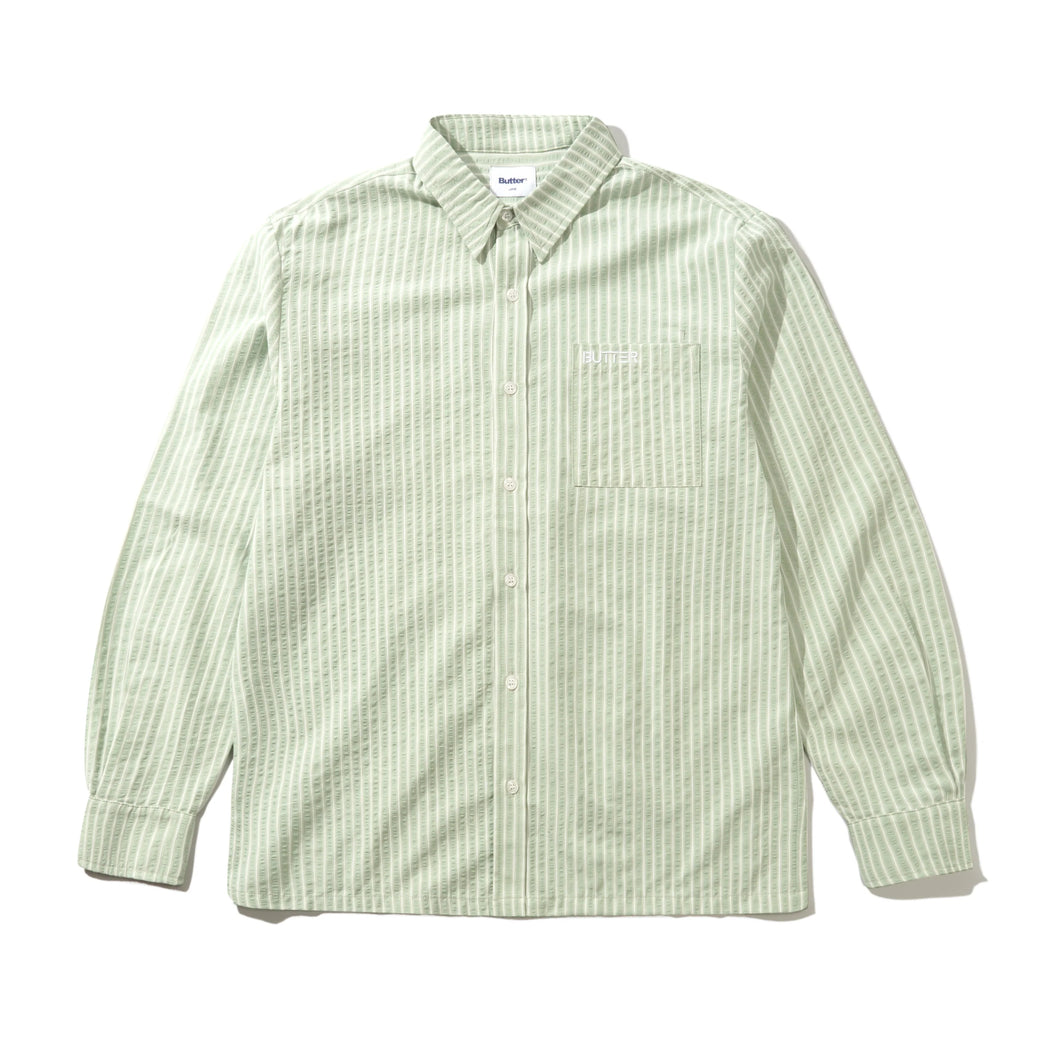 Butter Goods “Lines“ Shirt // Green