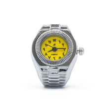 Load image into Gallery viewer, Carpet &quot;Finger Watch“ Ring // Silver
