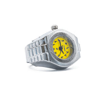 Load image into Gallery viewer, Carpet &quot;Finger Watch“ Ring // Silver
