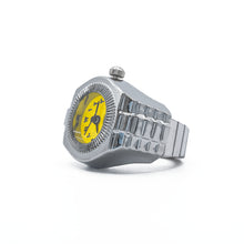 Load image into Gallery viewer, Carpet &quot;Finger Watch“ Ring // Silver
