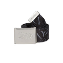 Load image into Gallery viewer, Dime &quot;HaHa&quot; Web Belt // Black
