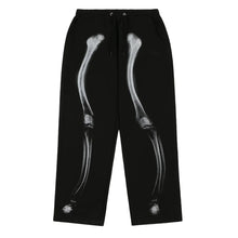 Load image into Gallery viewer, Dime “Wave Bones&quot; Sweatpants // Black
