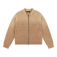 Load image into Gallery viewer, Dime &quot;Mohair Double Zip&quot; Knit // Camel
