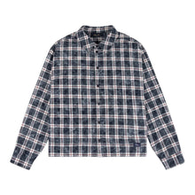 Load image into Gallery viewer, Dime &quot;Plaid Flannel&quot; Shirt // Navy
