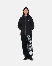 Load image into Gallery viewer, Stussy &quot;Stock Logo&quot; Zip Hoodie // Washed Black
