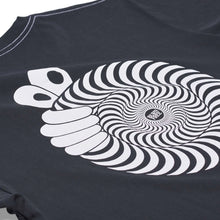 Load image into Gallery viewer, Last Resort AB x Spitfire &quot;Swirl&quot; Tee // Black
