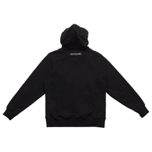 Load image into Gallery viewer, Carpet &quot;Bizzaro Rhinestone&quot; Hoodie Zip // Black

