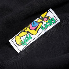 Load image into Gallery viewer, Carpet &quot;Bizzaro Rhinestone&quot; Hoodie Zip // Black
