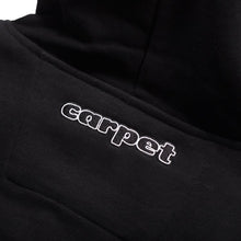 Load image into Gallery viewer, Carpet &quot;Bizzaro Rhinestone&quot; Hoodie Zip // Black
