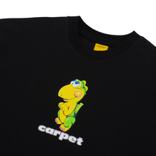 Load image into Gallery viewer, Carpet &quot;Dino&quot; Tee // Black
