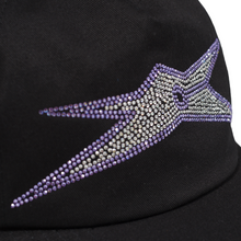Load image into Gallery viewer, Carpet &quot;Bizzaro Rhinestone&quot; Trucker Cap // Black
