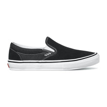 Load image into Gallery viewer, Vans Skate "Slip-On" // Black / White
