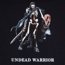 Load image into Gallery viewer, Hockey &quot;Undead Warrior&quot; Hoodie Zip // Black
