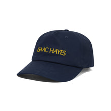Load image into Gallery viewer, Butter X Isaac Hayes “Hayes“ 5 Panel Cap // Navy

