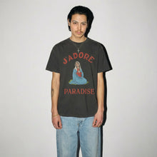 Load image into Gallery viewer, Paradise "J'adore Paradise" Tee // Vintage Black
