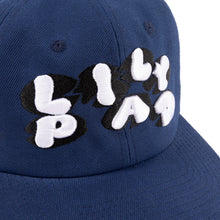 Load image into Gallery viewer, Lilypad &quot;Wordmark&quot; 6 Panel Hat // Navy
