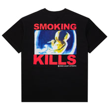 Load image into Gallery viewer, Carpet "No Smoking" Tee // Black
