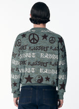 Load image into Gallery viewer, Rassvet &quot;Fairisle Knit&quot; Crewneck //Grey Green
