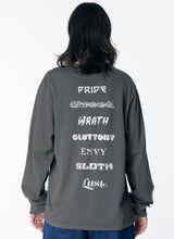 Load image into Gallery viewer, Rassvet &quot;7 Sins&quot; L/S Tee // Black
