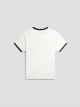 Load image into Gallery viewer, Rassvet "Jewel" Ringer Tee // Off White
