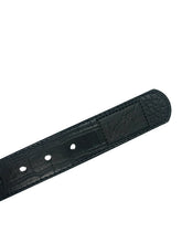 Load image into Gallery viewer, Loosey Love You "Croc Skin" Belt // Black
