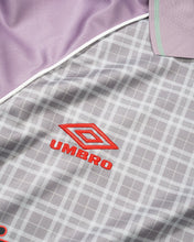 Load image into Gallery viewer, Butter Goods x Umbro "Plaid" Jersey // Berry/Stone
