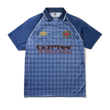 Load image into Gallery viewer, Butter Goods x Umbro "Plaid" Jersey // Navy/Slate

