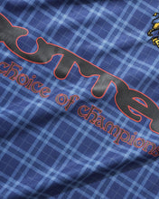 Load image into Gallery viewer, Butter Goods x Umbro "Plaid" Jersey // Navy/Slate
