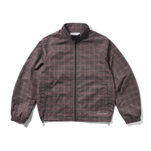 Load image into Gallery viewer, Butter "Plaid Nylon" Jacket // Burgundy
