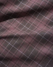 Load image into Gallery viewer, Butter "Plaid Nylon" Jacket // Burgundy
