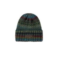 Load image into Gallery viewer, Polar “Multi“ Beanie // Blue / Wine / Green
