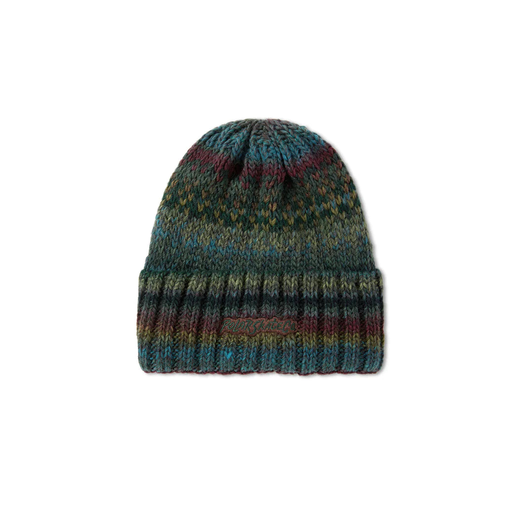 Polar “Multi“ Beanie // Blue / Wine / Green