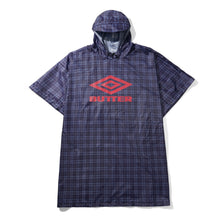 Load image into Gallery viewer, Butter Goods x Umbro "Plaid" Poncho // Navy
