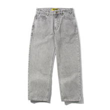 Load image into Gallery viewer, Butter Goods “Racer“ Denim Jeans // Grey Wash
